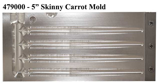Do-It Molds Do-It CNC Skinny Carrot Worm Molds Do-It Molds Do-It CNC Skinny Carrot Worm Molds