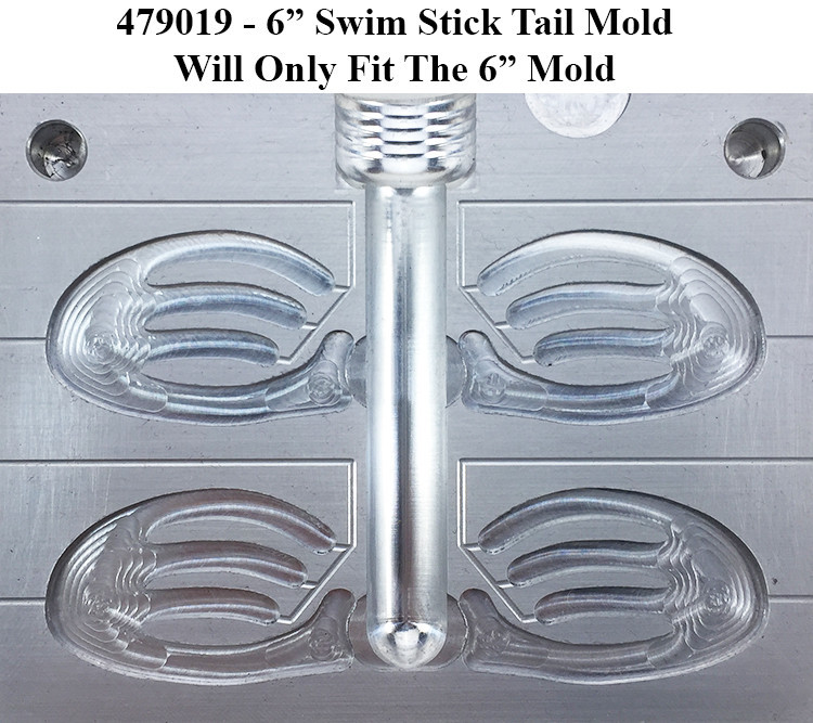 Do-It Molds Do-It CNC Swim Stick Worm Molds Do-It Molds Do-It CNC Swim Stick Worm Molds
