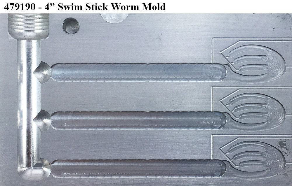 Do-It Molds Do-It CNC Swim Stick Worm Molds Do-It Molds Do-It CNC Swim Stick Worm Molds