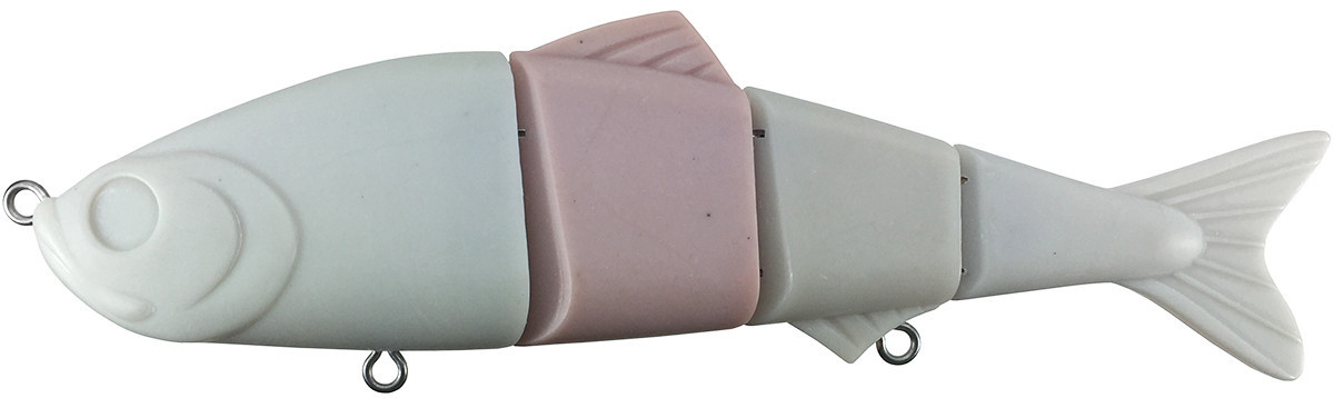  Lure Body - 8" Shad Swimbait - 3 Joints