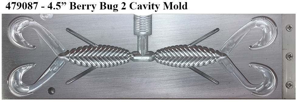 Do-It Molds Do-It CNC Berry Bug Worm Molds