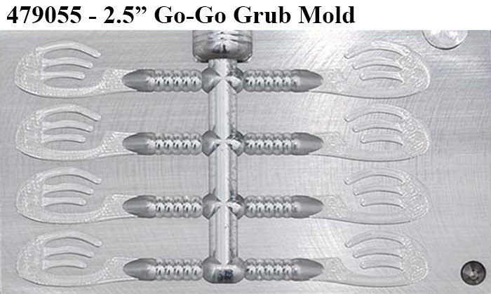Do-It Molds Do-It CNC 2.5" Go-Go Grub Mold