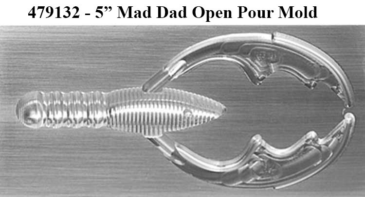 Do-It Molds Do-It CNC Mad Dad Craw Open Pour Molds Do-It Molds Do-It CNC Mad Dad Craw Open Pour Molds