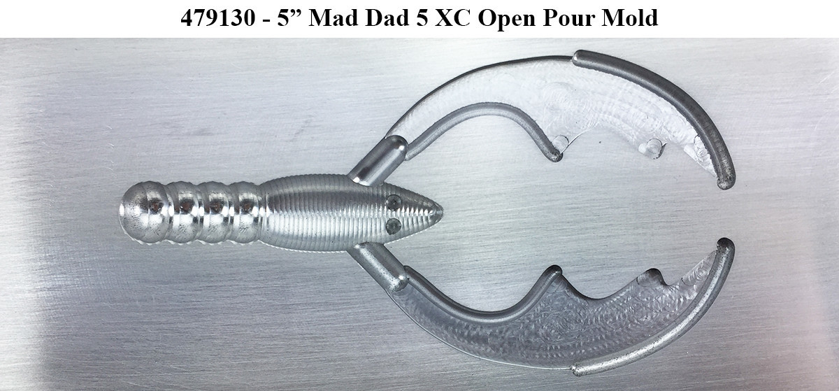 Do-It Molds Do-It CNC Mad Dad Craw Open Pour Molds Do-It Molds Do-It CNC Mad Dad Craw Open Pour Molds