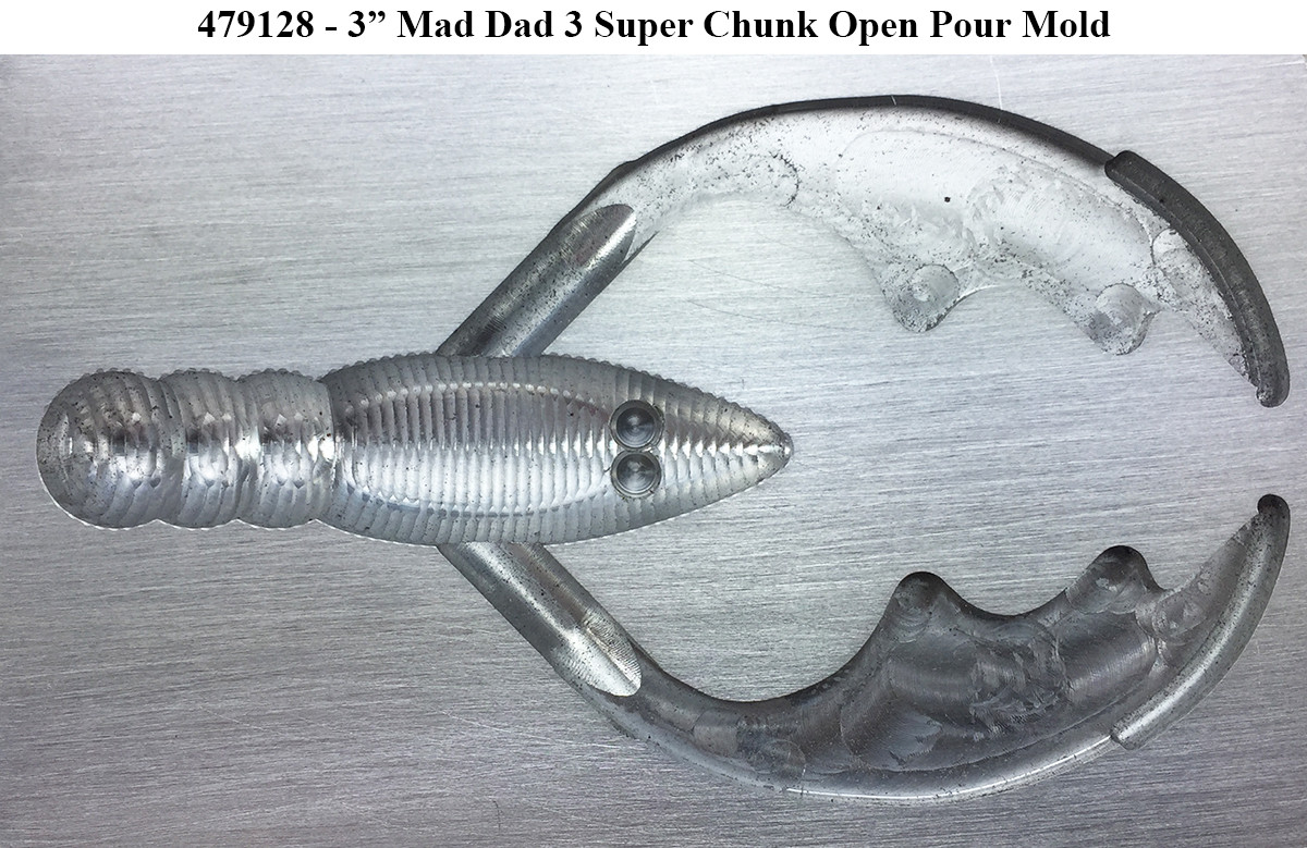 Do-It Molds Do-It CNC Mad Dad Craw Open Pour Molds Do-It Molds Do-It CNC Mad Dad Craw Open Pour Molds
