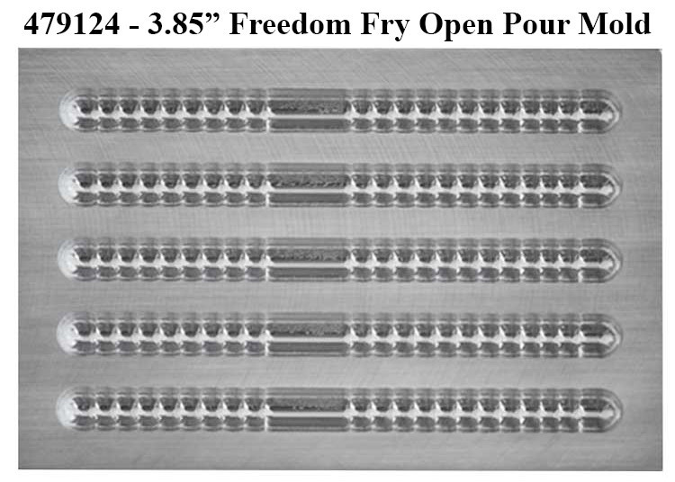 Do-It Molds Do-It CNC Freedom Fry Open Pour Mold