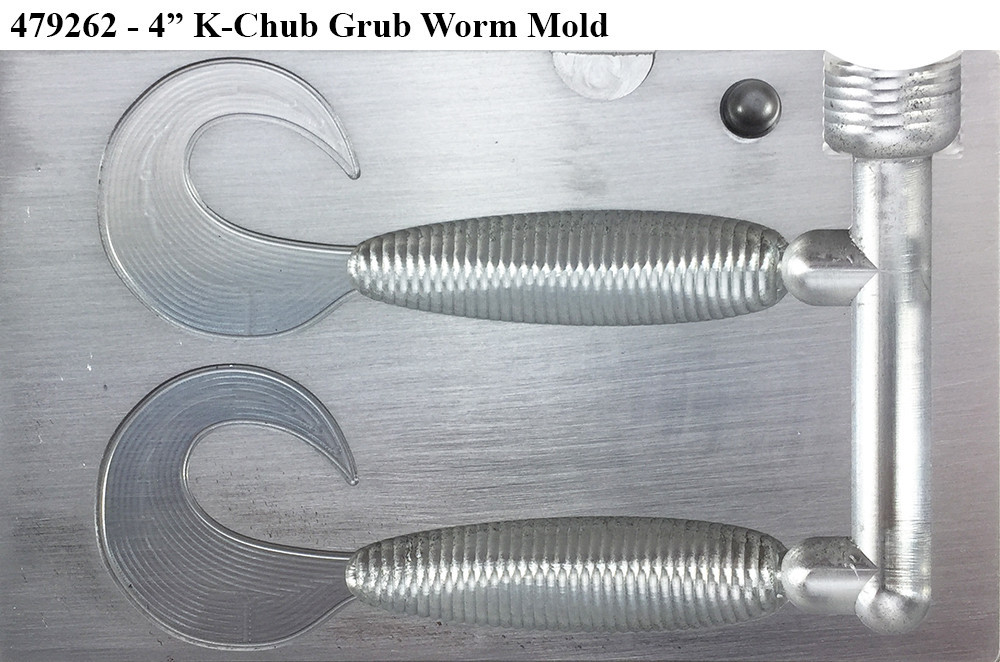 Do-It Molds Do-It CNC K-Chub Grub Molds Do-It Molds Do-It CNC K-Chub Grub Molds