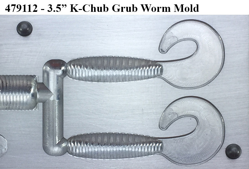Do-It Molds Do-It CNC K-Chub Grub Molds Do-It Molds Do-It CNC K-Chub Grub Molds