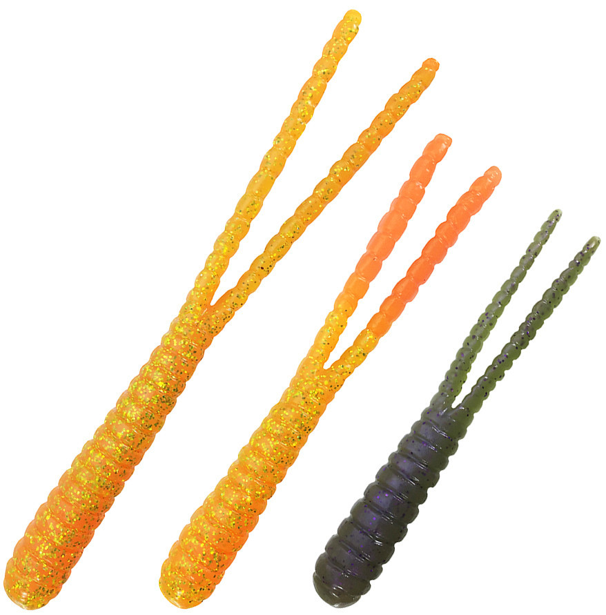 Barlows Split Tail Grub Worm Molds