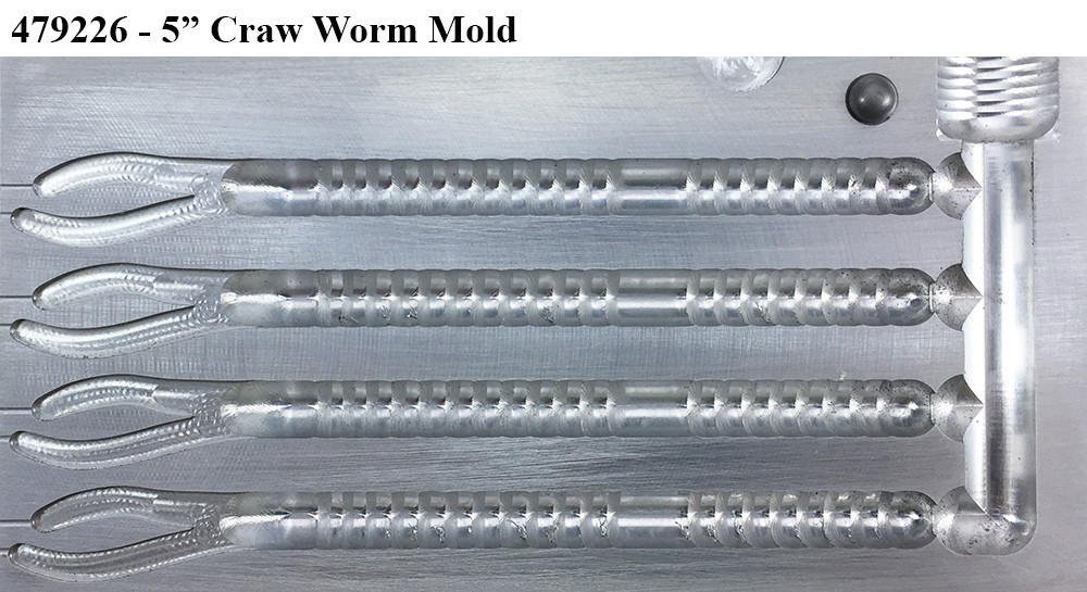 Do-It Molds Do-It CNC 5" Craw Worm Mold