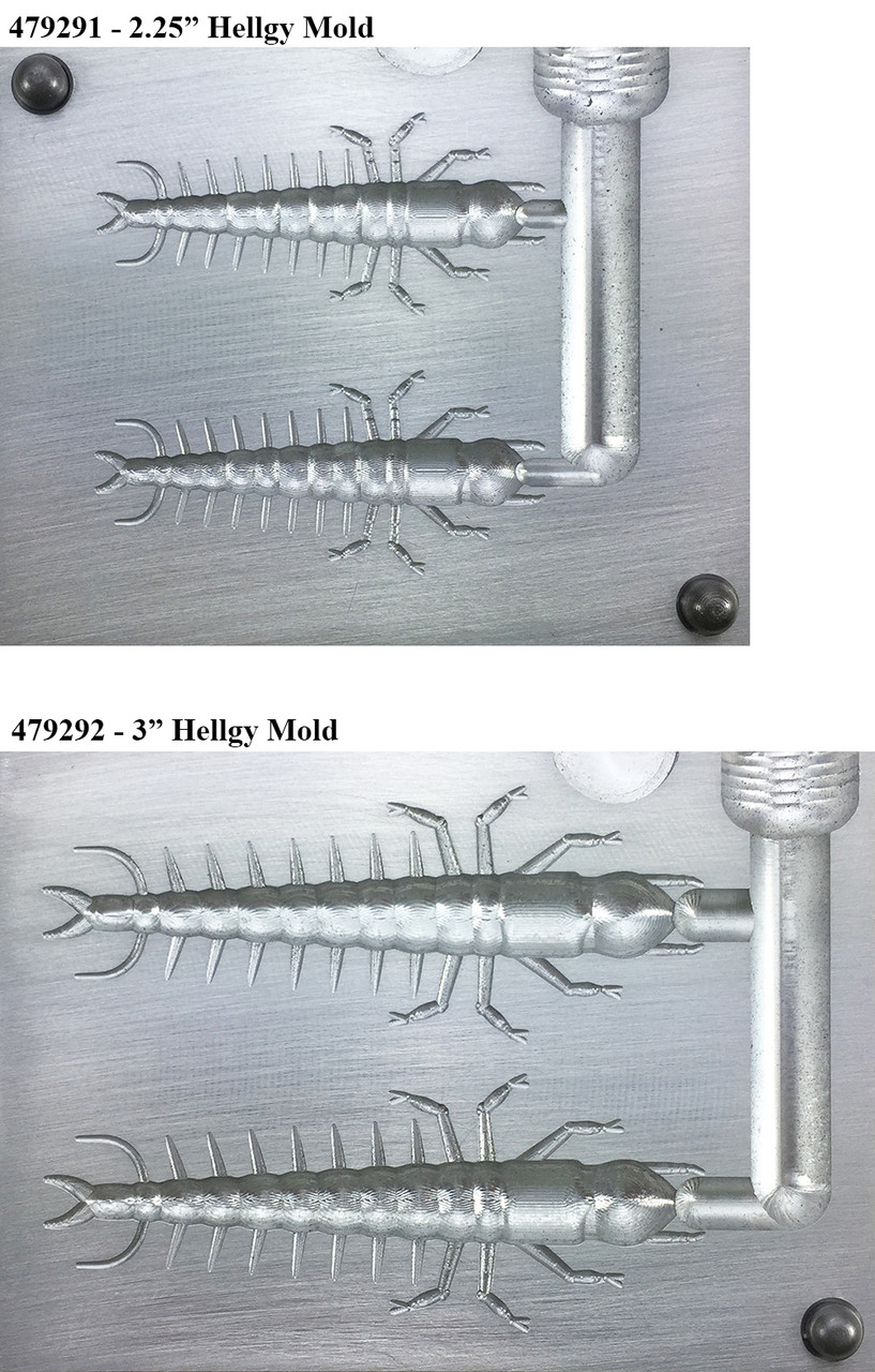 Do-It CNC Hellgy Worm Molds - Barlow's Tackle