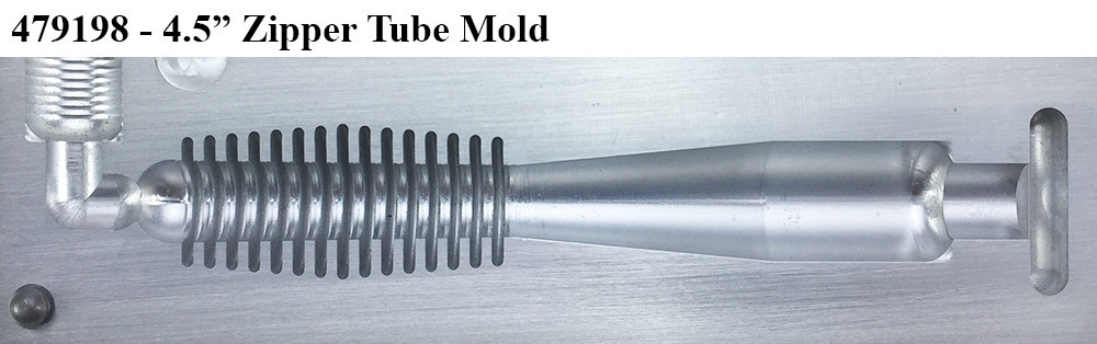 Do-It Molds Do-It CNC 4.5" Zipper Tube Mold Do-It Molds Do-It CNC 4.5" Zipper Tube Mold