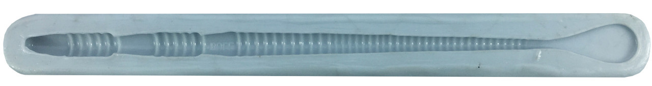 Barlows Bullet Nose Pinch Off Worm Mold - 8" Barlows Bullet Nose Pinch Off Worm Mold - 8"