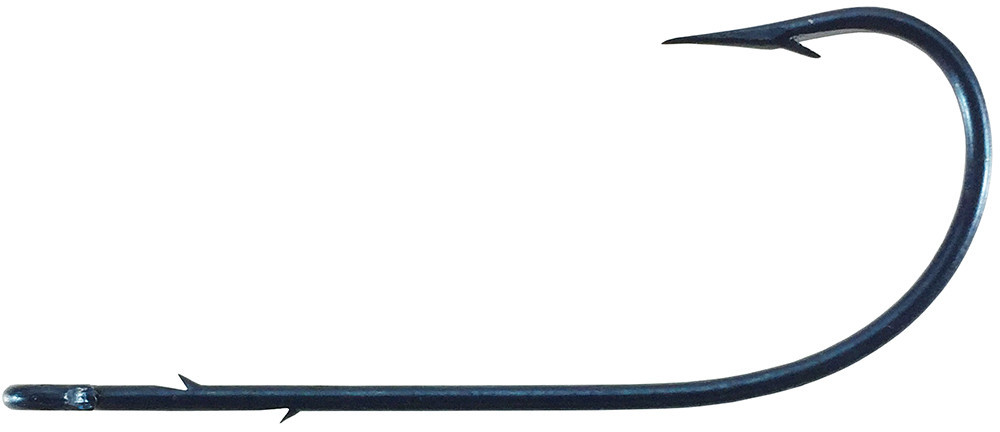  Mustad 33637-BU Blue Worm Hook