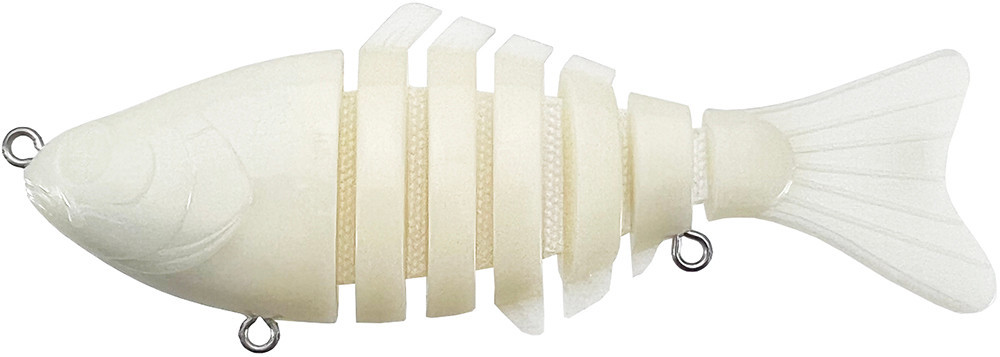  Lure Body -3.75" Bass Swimbait - 6 Joints