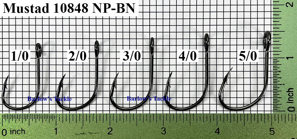 Mustad 10848 NP-BN Siwash Hooks Sizes 1/0-5/0  Mustad 10848 NP-BN Siwash Hooks Sizes 1/0-5/0