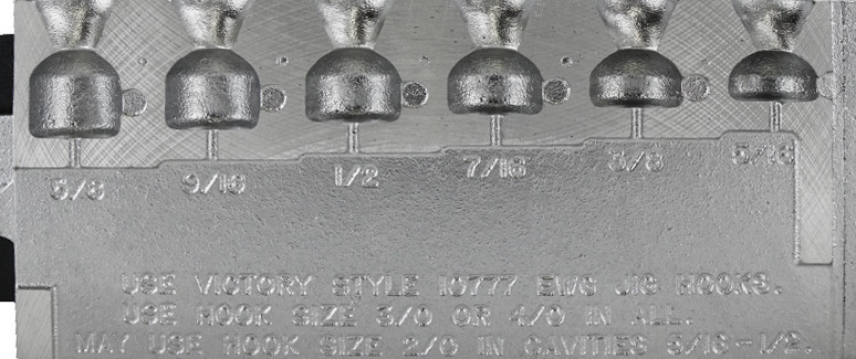 Do-It Molds Do-It Magnum Weedless Midwest Finesse Jig Mold Do-It Molds Do-It Magnum Weedless Midwest Finesse Jig Mold