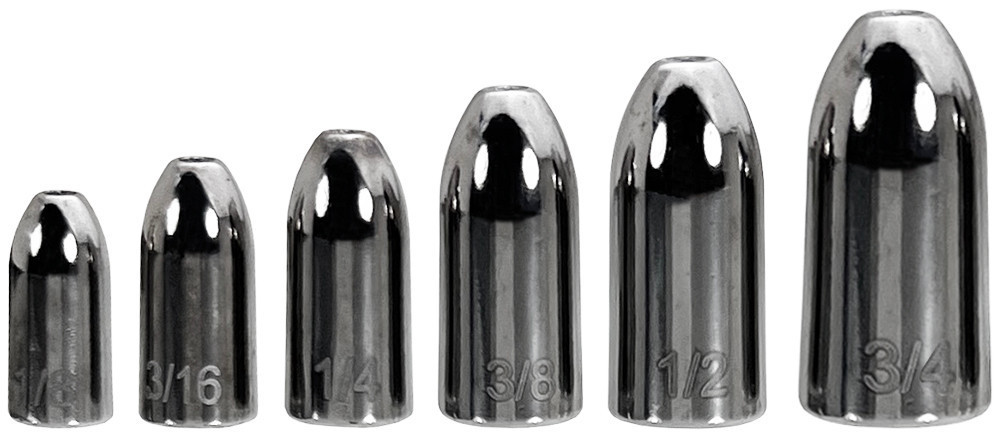  Bass Reaper Natrual Tungsten Worm Weights