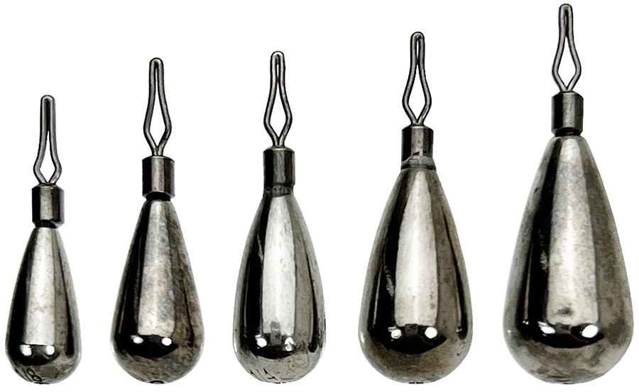  Bass Reaper Tungsten Teardrop Drop Shot Weight