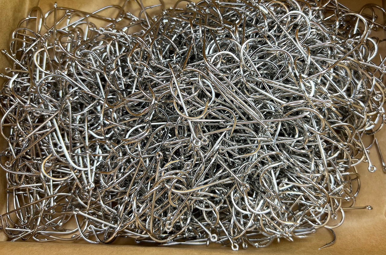 Closeout 2023 Premium Imported 3/0 Spinner Bait Hooks - CLOSEOUT