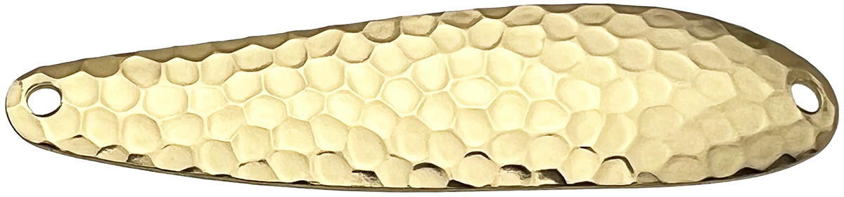  Brass Flutter Spoon Blanks - Hammered Finish