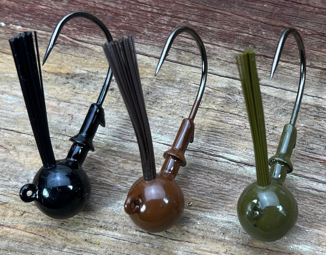 Closeout 2023 3/4oz. Weedless Round Head Jigs - CLOSEOUT