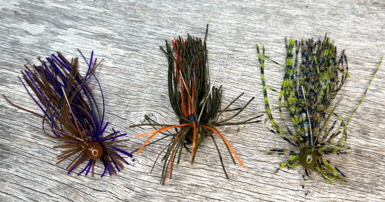 Closeout 2023 1/2 Pound of Mixed Finesse Silicone Skirts Closeout 2023 1/2 Pound of Mixed Finesse Silicone Skirts