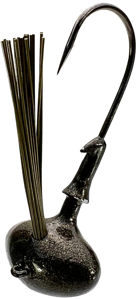 Closeout 2023 3/4oz. Bronze Flathead Football Jig - CLOSEOUT