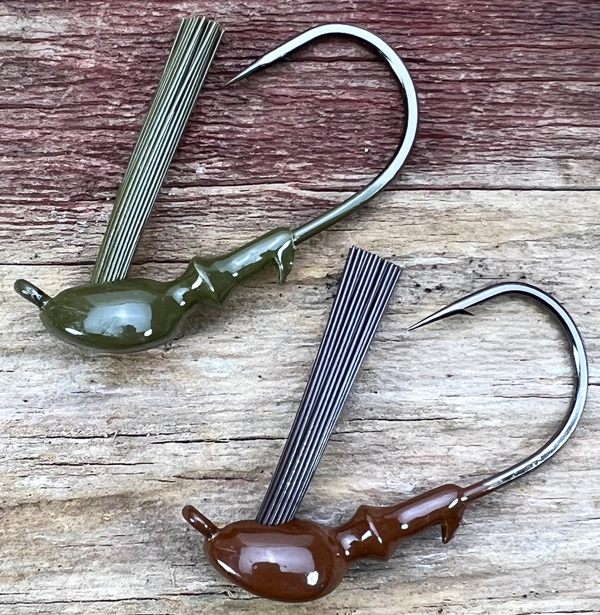 Closeout 2023 3/8oz. Heavy Hook Flippin' / Pitchin' Weedless Bass Jig - CLOSEOUT