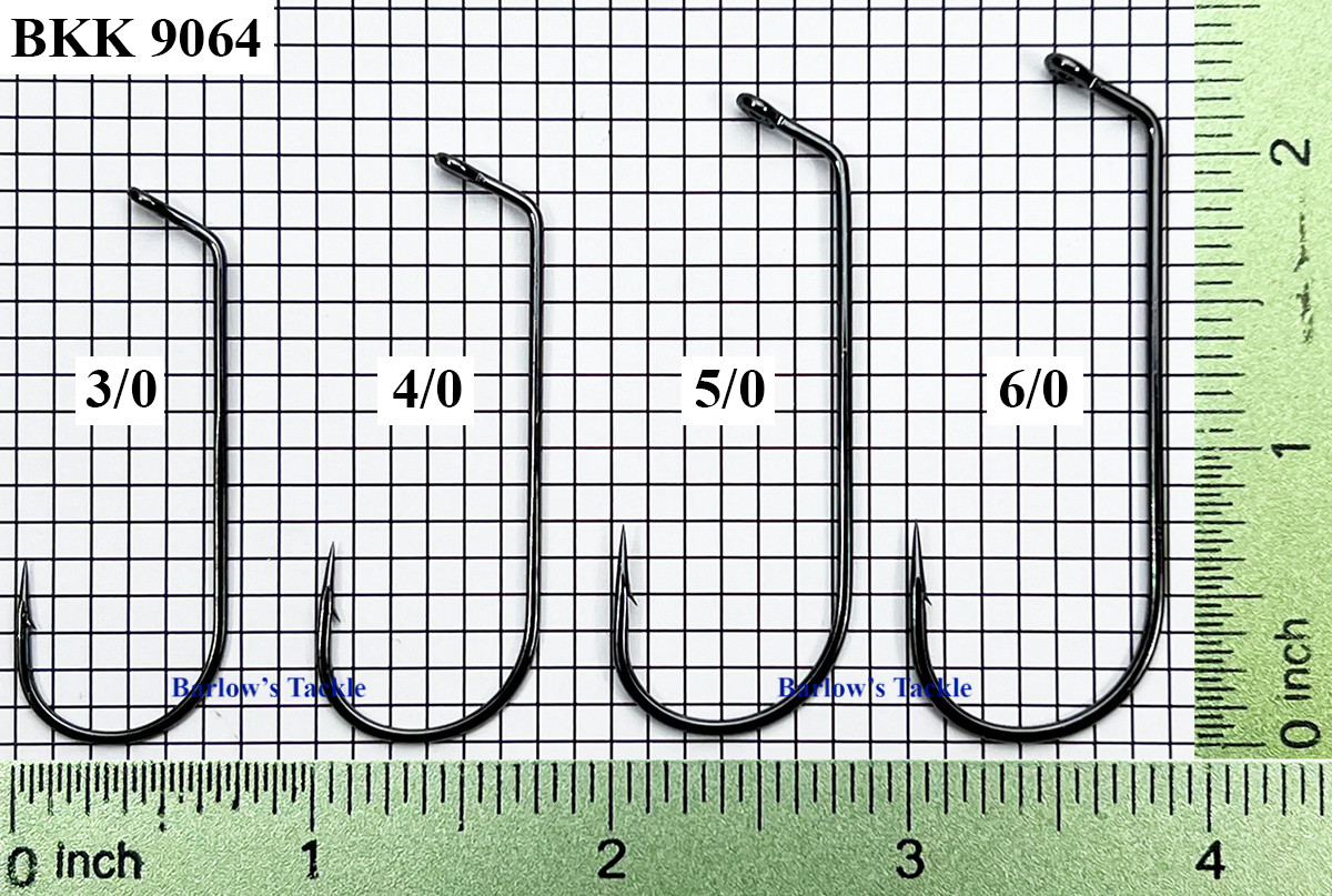 BKK Hooks BKK 9064-NP Jig Hooks Sizes 3/0-6/0 BKK Hooks BKK 9064-NP Jig Hooks Sizes 3/0-6/0
