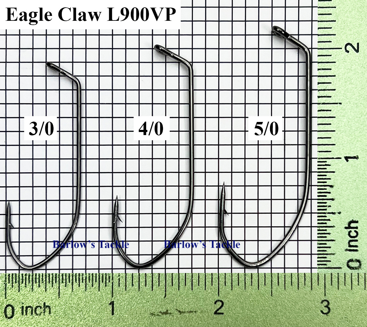 Eagle Claw Hooks Eagle Claw Lazer L900VP Jig Hooks Sizes 3/0-5/0