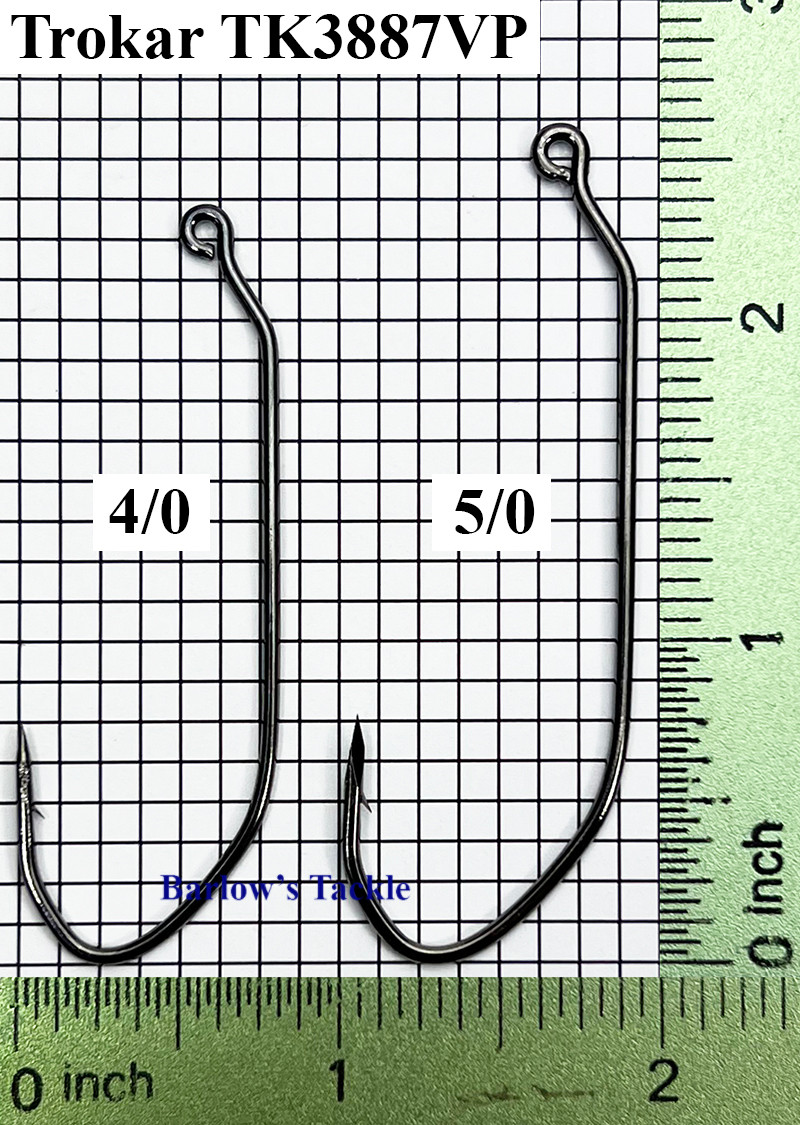 Trokar Hooks Trokar TK3887VP Jig Hooks Sizes 4/0-5/0