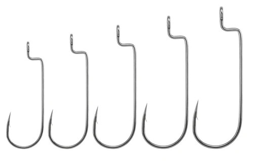 Gamakatsu SPRO Power Offset Round Bend Hooks Size 1/0-5/0