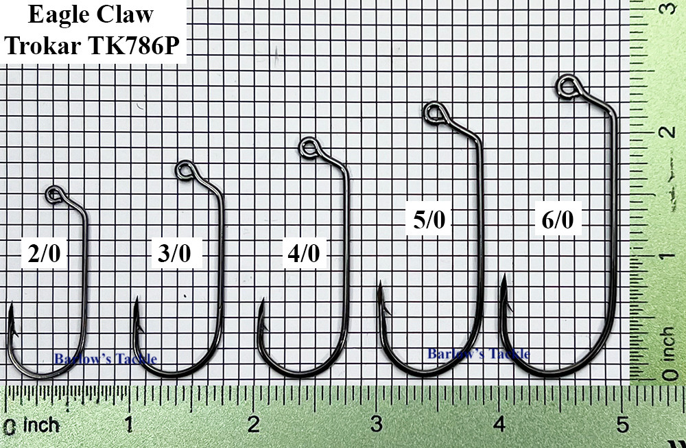 Trokar Hooks Trokar TK786P Jig Hook Sizes 2/0 - 6/0 Trokar Hooks Trokar TK786P Jig Hook Sizes 2/0 - 6/0