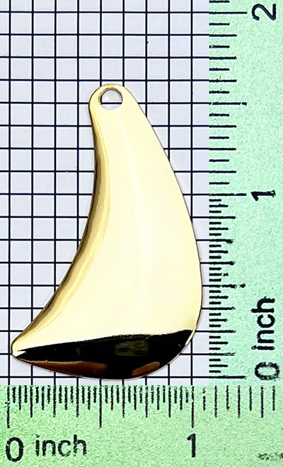  Premium Gold Plated Tomahawk Blades - Size 6 - CLOSEOUTS