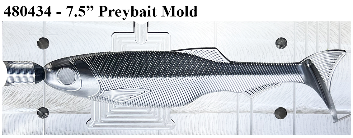  Epic Bait Preybait Worm Molds