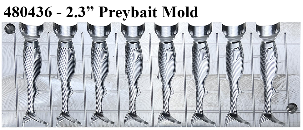  Epic Bait Preybait Worm Molds
