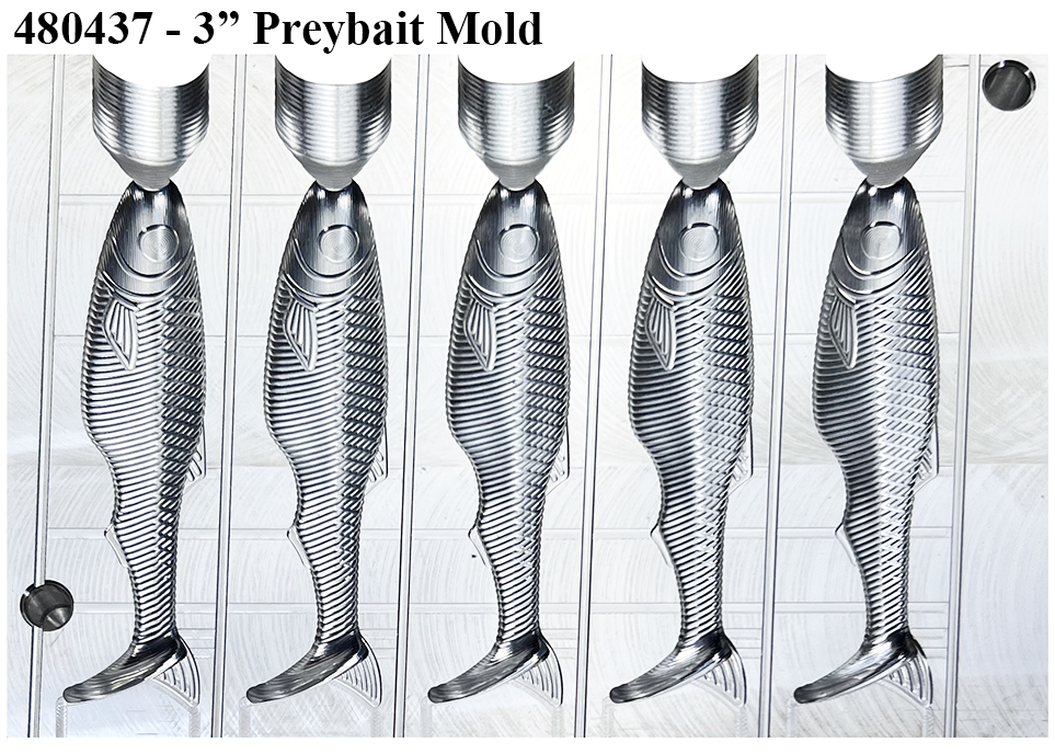  Epic Bait Preybait Worm Molds
