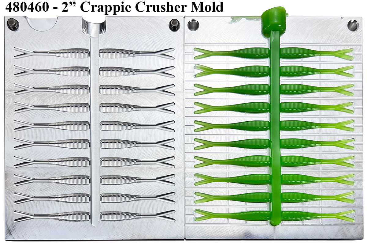 Epic Bait Molds Epic Bait Crappie Crusher Worm Mold