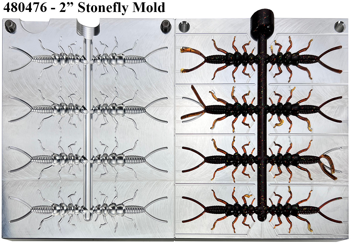 Epic Bait Molds Epic Bait Stonefly Worm Molds