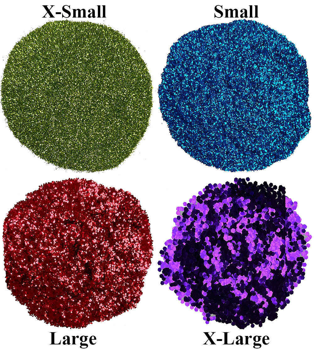 Barlows X-Large Lure Glitter .125" Barlows X-Large Lure Glitter .125"