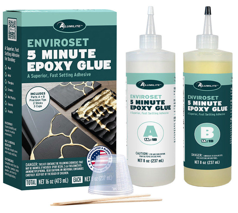  Alumilite Enviroset 5 Minute Epoxy Glue