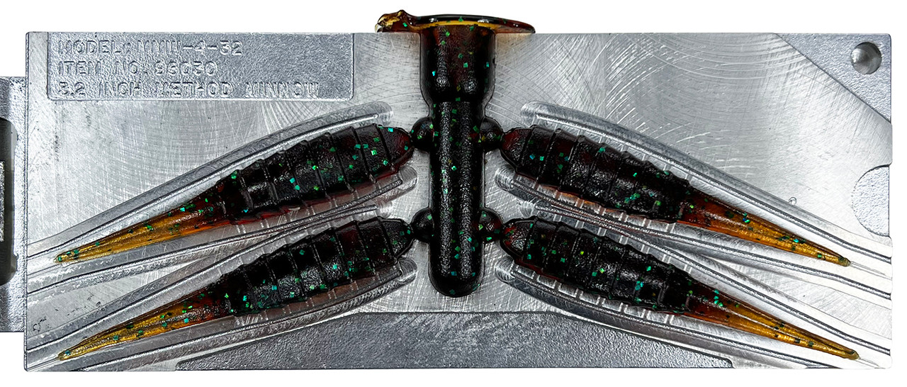 Do-It Molds Do-It Essentials 3.2" Method Minnow Worm Mold Do-It Molds Do-It Essentials 3.2" Method Minnow Worm Mold