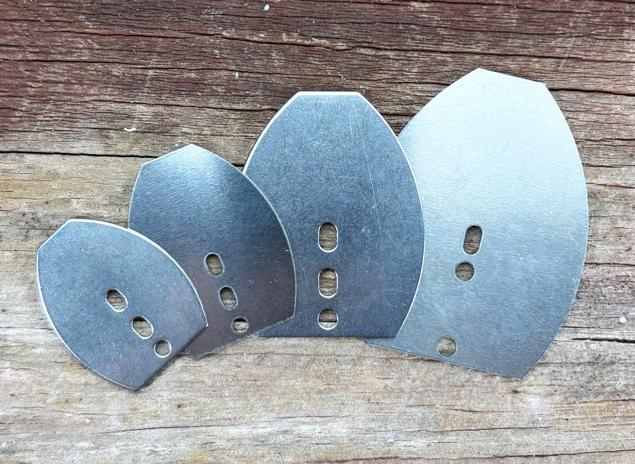  Stainless Steel Flat Shakee Blades