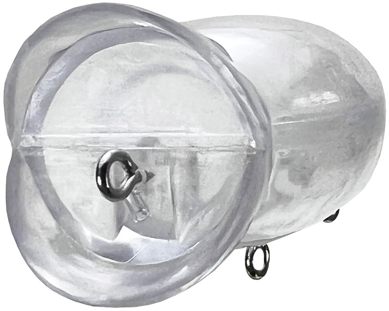  Lure Body - 2.25" Topwater Skirted Popper