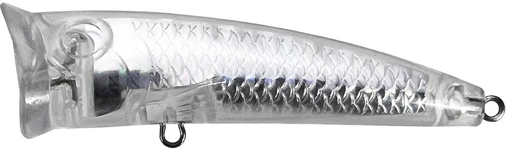  Lure Body - 3" Topwater Popper with Holographic Insert