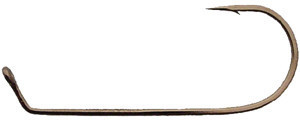 GAMAKATSU #111 Bronze 90 Degree Jig Hooks- 25 Hook Value Pack #11113-25  Size 3/0