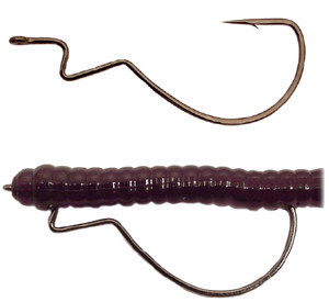 Gamakatsu 2664 Skip Gap Worm Hook Sizes 2/0 - 5/0 - Barlow's Tackle