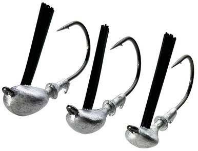 Arkie 100 pk Weedless Un-Painted Tube Inserts Jig Heads