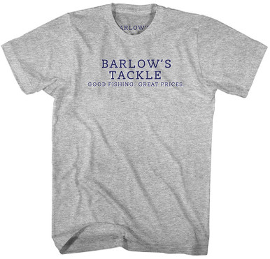 Barlow's Tackle T-Shirt - Grey - Barlow's Tackle